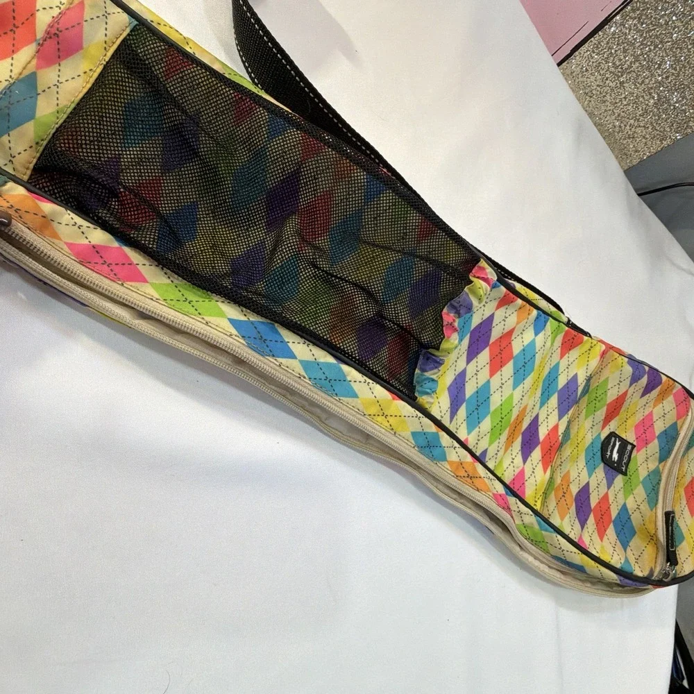SCOUT Lacrosse‎ Sport BAGS bag, Argle Pattern Multicolored Vintage Unique